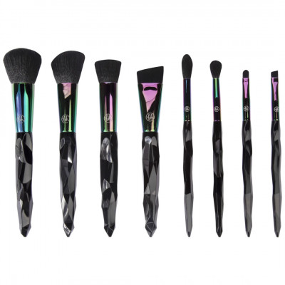 BH Cosmetics Poison Shock 8pc Face & Eye Brush Set